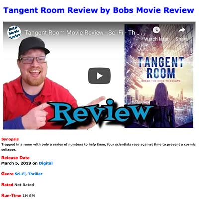 Tangent Room Review by Bobs Movie Review